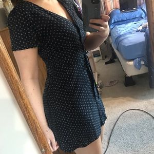 Abercrombie and Fitch navy mini dress